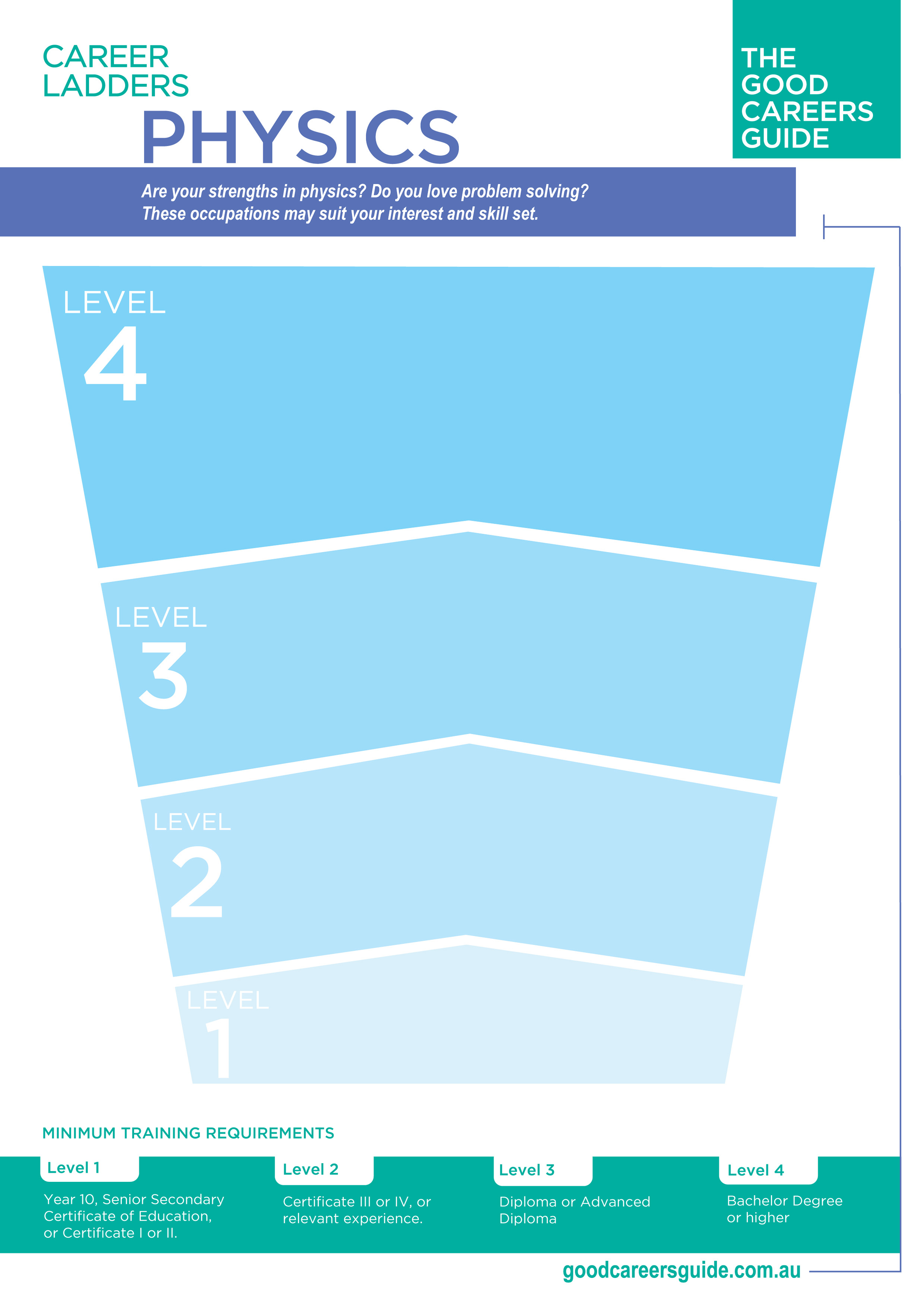 Physics career ladder preview
